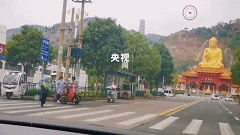这一跳，太可爱了！交警“跳跃式”接孩子过马路