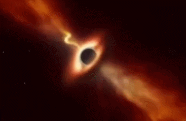 太震撼！视频纪录黑洞撕裂恒星瞬间 