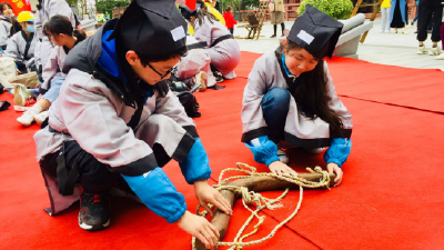 着汉服、习汉礼……随州炎帝故里研学游再迎“千人团”