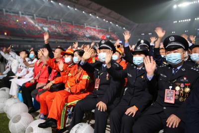 中国好声音武汉开唱   开发区警方智慧安保更精细