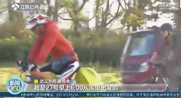 想见你！74岁武汉爷爷骑行600公里到南京面谢援鄂医生