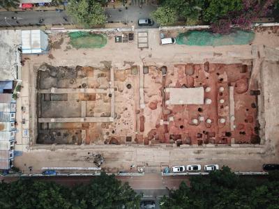 广州闹市现近年城中考古发掘面积最大项目，出土2500余件重要文物