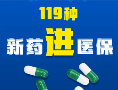 119种新药进医保！这类药全球最低价
