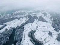 恩施落雪如画境