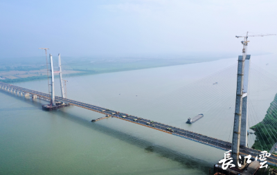 世界跨径最大！赤壁长江公路大桥荷载试验完成