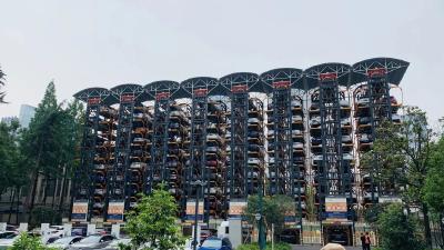 探秘武汉立体车库：最高33层，90秒可取车