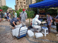 武汉市洪山区有序进行核酸检测