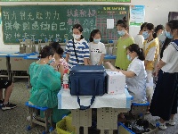 郧阳：校园接种保健康
