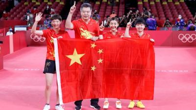 日本记者问中国队为什么这么强？陈梦答了两个字！