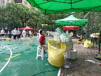 武汉市洪山区有序进行核酸检测