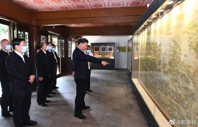 习近平在承德市考察调研 