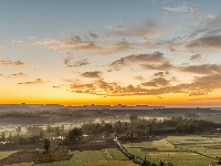 南漳：秋色晨曦