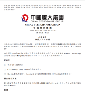 恒大发布最新公告