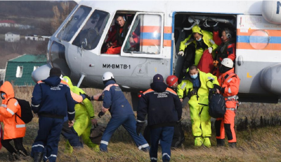 在俄罗斯远东海域遇险的14名中国船员已全部获救