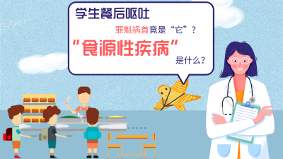 学生餐后呕吐原因查明！罪魁祸首竟是“它”？食源性疾病知多少！