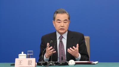 王毅：中国绝不容忍任何分裂国家的“台独”行径