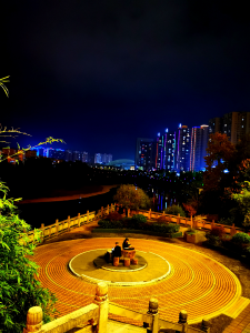 极美湖北·每日一景丨来凤县：官渡夜色