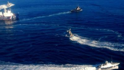 乌克兰军舰靠近刻赤海峡 地区紧张局势加剧