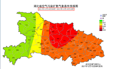 湖北连发78条黄色预警，今明要注意防霾啦！