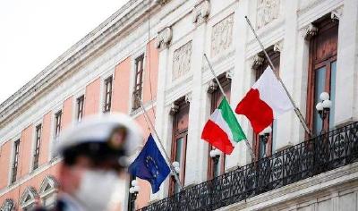 意大利新增新冠肺炎确诊病例44595例 累计确诊5517054例