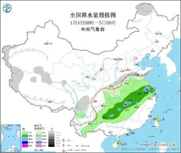 我国雨雪增多 南方局地有大雨 华北等地霾天气来扰