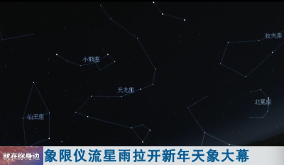 象限仪流星雨拉开新年天象大幕