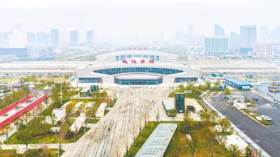 打造武汉城市圈最便捷换乘枢纽，武汉东站即将开门迎客