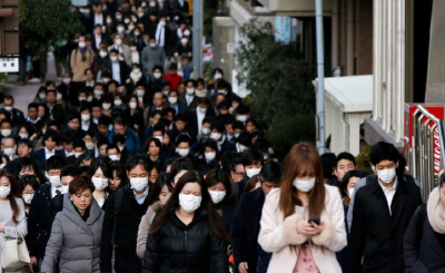 韩国连续3天日增超10万 日本多地病床使用率近极限
