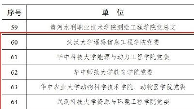 教育部公布名单，一批在汉高校入围“标杆”