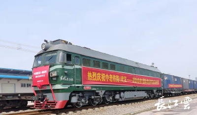 武汉⇌老挝！湖北首趟中老铁路国际货运列车从汉发车 