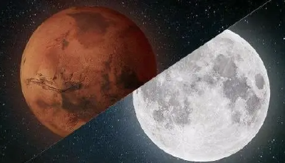 “荧惑”对望“嫦娥”：“火星合月”23日现身天宇
