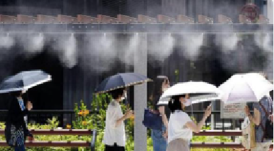 日本6月气温首破40℃，东京地区预警供电紧张