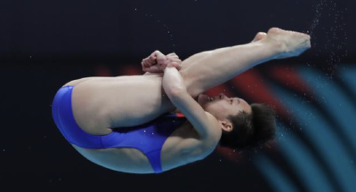 中国跳水队第11金！陈艺文女子三米板摘金