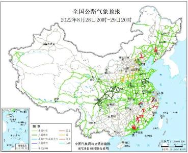 交通运输部：湖北等地道路通行受大雾、暴雨等天气影响