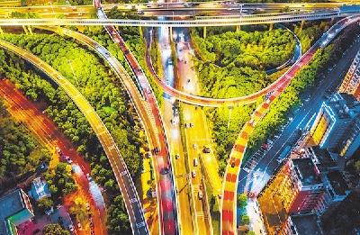 武汉红庙立交桥 变彩了