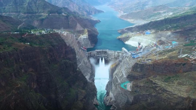 白鹤滩水电站投产机组总装机容量达一千万千瓦