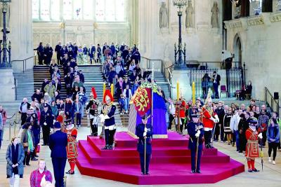 五百国际政要抵达伦敦，外媒：二战结束后英国最大规模安保行动