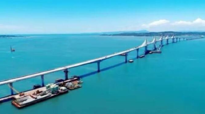 金门大桥将于10月30日通车 限制时速60公里