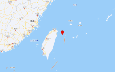 中国台湾地区附近发生4.6级左右地震