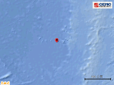 斐济群岛以南海域发生6.0级地震