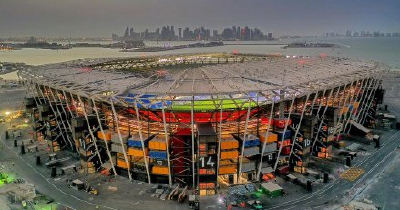 世界杯1/8决赛结束后 卡塔尔已经开始拆球场了