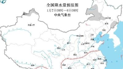 新疆北部有持续性降雪 强冷空气将影响我国大部地区