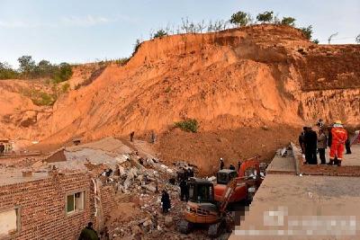 山西柳林县发生黄土崩塌自然灾害 4人遇难