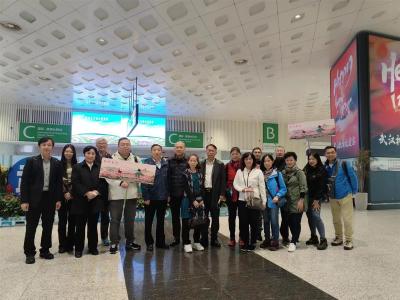疫后首个港澳文旅界踩线团首站抵达武汉