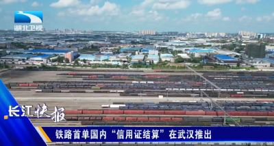 铁路首单国内“信用证结算”在武汉推出