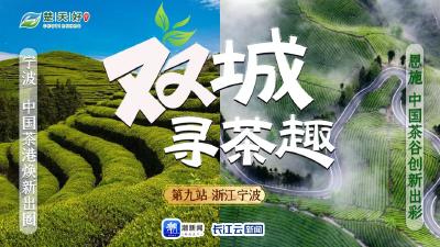 双城寻茶趣⑨宁波&恩施丨“中国茶谷”对话“中国茶港”   一起出圈！