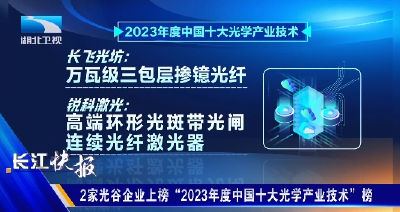 2家光谷企业上榜“2023年度中国十大光学产业技术”榜