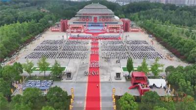 壮观！甲辰年世界华人炎帝故里寻根节在湖北随州举办