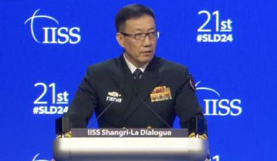 中国国防部长：谁胆敢把台湾从中国分裂出去 必将粉身碎骨、自取灭亡