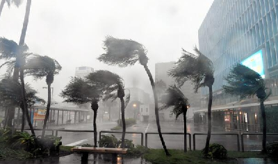 台风“潭美”西行华南沿海风雨持续 东北大部降温明显